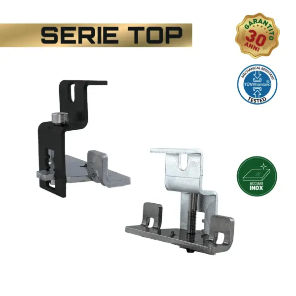 Morsetti TOP - Kit 10 pz - Black inox